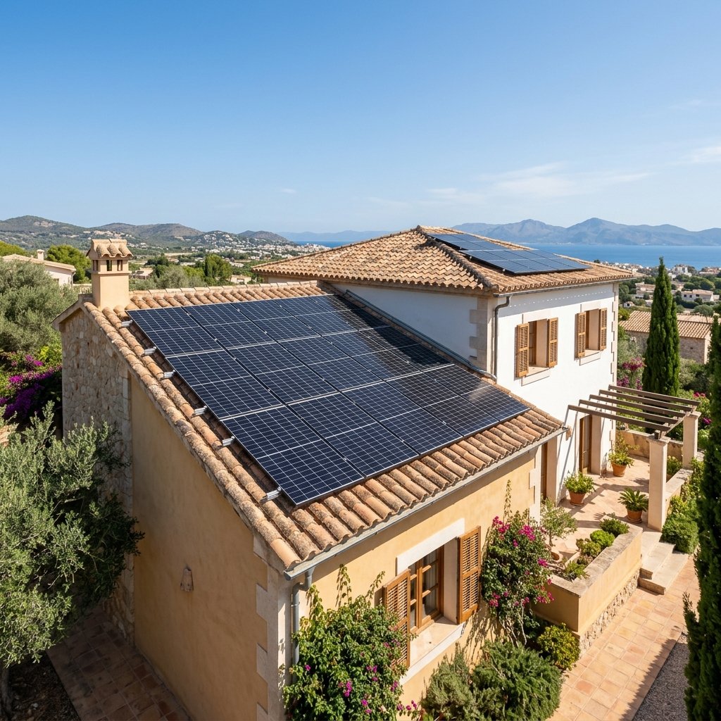 Placas solares fotovoltaicas